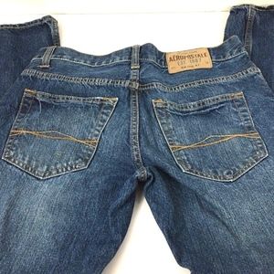 Aeropostale Essex Whiskered Straight Blue Jean